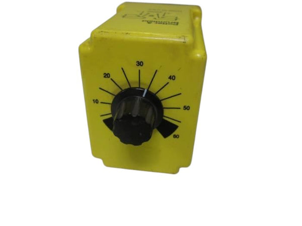 LOT OF 2 POTTER & BRUMFIELD CDD-38-30004 0.6-60SEC. RELAY 24VDC UNMP