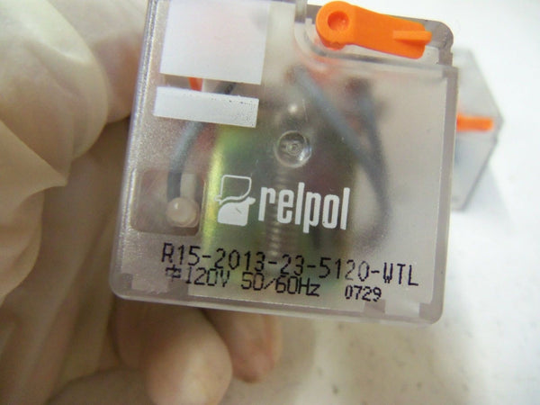RELPOL R15-2013-23-5120-WTL RELAY 120V UNMP