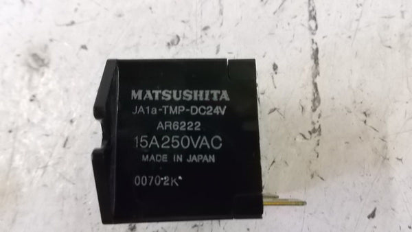 LOT OF 3 MATSUSHITA JA1A-TMP-DC24 RELAY UNMP