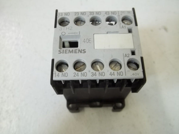 SIEMENS 3TH2040-0FB4 CONTROL RELAY UNMP