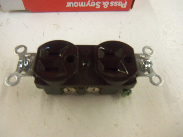 PASS & SEYMOUR LEGRAND CRB5262 DUPLEX RECEPTACLE NSMP