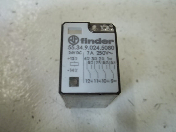 LOT OF 95 FINDER 55.34.9.024.5080 RELAY UNMP