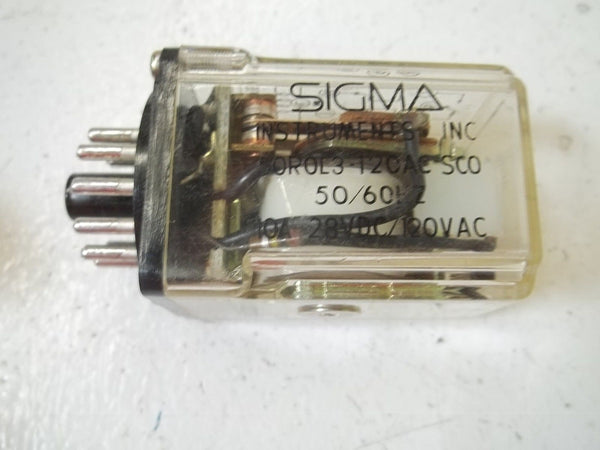 MAGNECRAFT 50R0L3-120AC-SCO RELAY NSMP