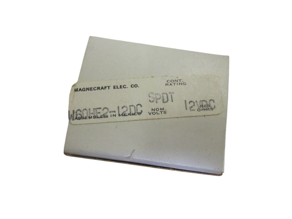 MAGNECRAFT W60HE2-12DC RELAY 1A 120VAC / 2A 28VDC NSMP