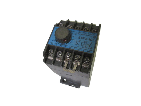 MOELLER ETR 5-10R 115V CONTROL RELAY UNMP