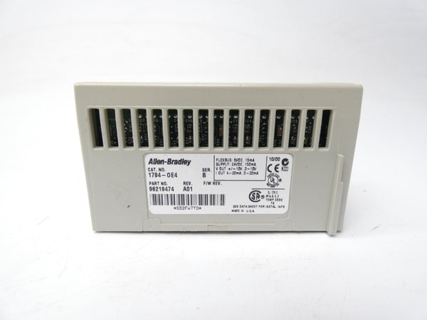 ALLEN BRADLEY 1794-OE4 SER. B REV. A01 24VDC UNMP