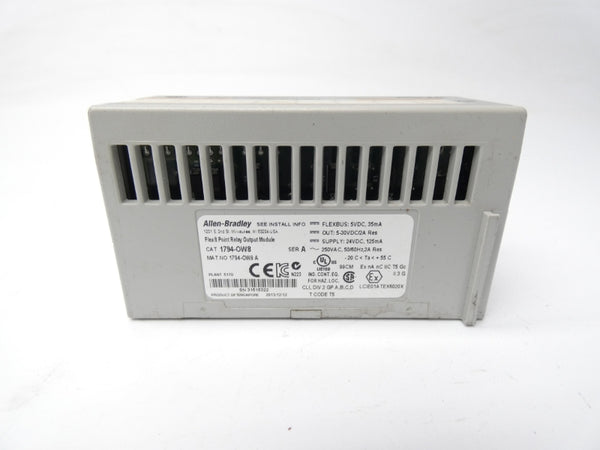 ALLEN BRADLEY 1794-OW8 SER. A 250VAC 2A UNMP