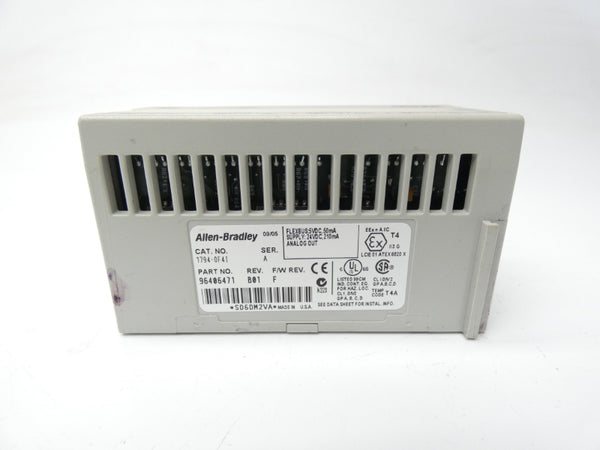 ALLEN BRADLEY 1794-OF4I SER. A REV. B01 F/W F 24VDC UNMP