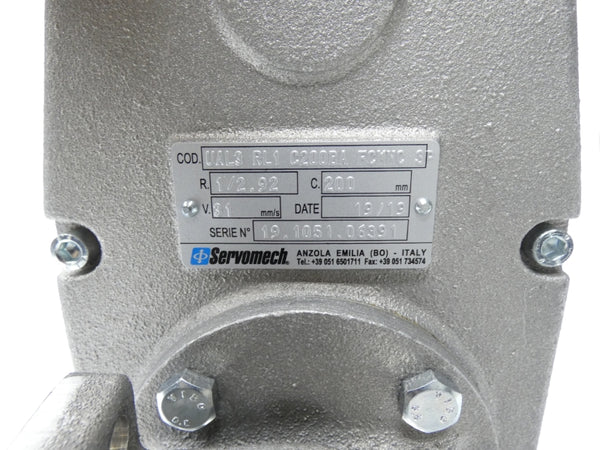 SERVOMECH UAL3RL1C200BAFCMNCSP TN71B/414 A49175569 280/480V 1.96/1.13A NSNP