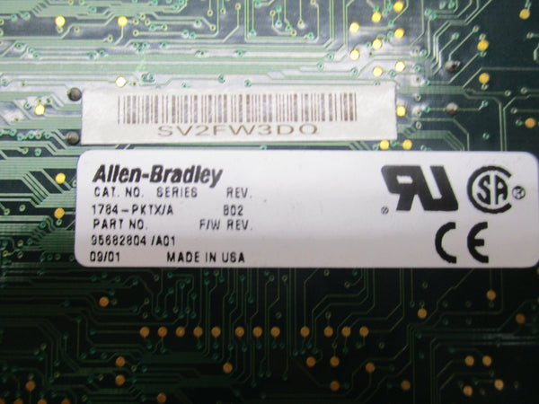 ALLEN BRADLEY 1784-PKTX SER. A REV. BO2 UNMP