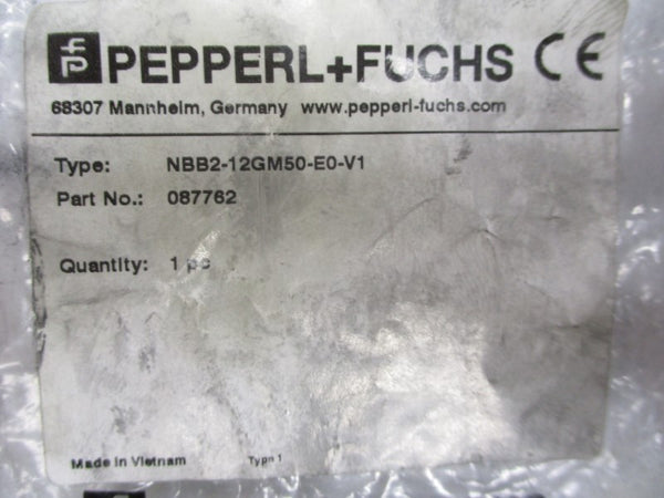 PEPPERL+FUCHS NBB2-12GM50-E0-V1 087762 NSMP