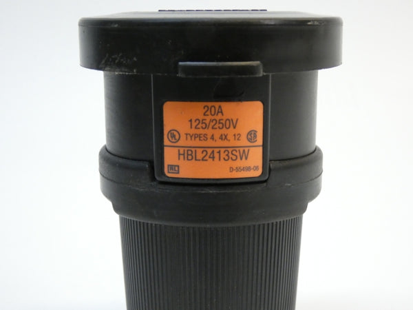 HUBBELL HBL2413SW 125/250V 20A NSNP