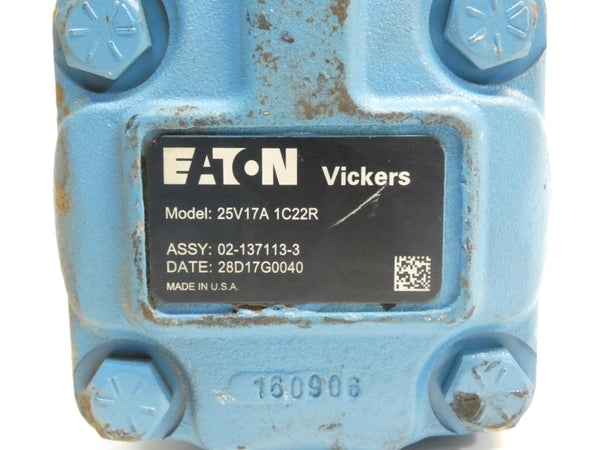 EATON 25V17A1C22R 02-137113-3 NSNP