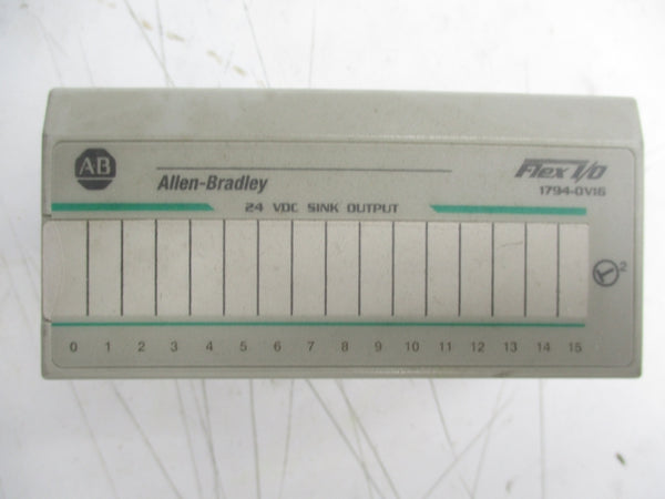 ALLEN BRADLEY 1794-OV16 SER. A REV. B01 24VDC NSMP