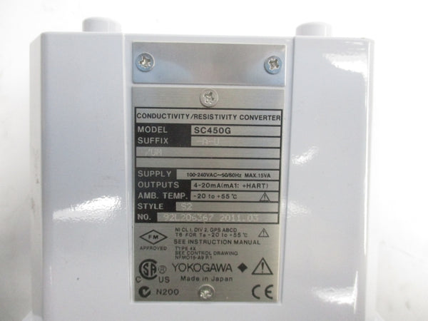YOKOGAWA SC450G-A-U/UM 100-240VAC NSMP