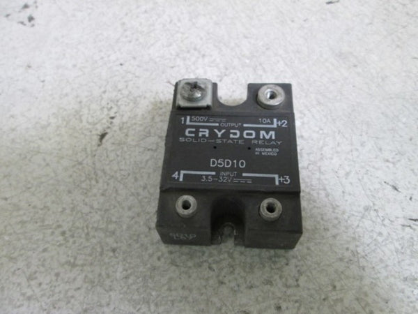 CRYDOM SOLID-STATE RELAY D5D10 UNMP