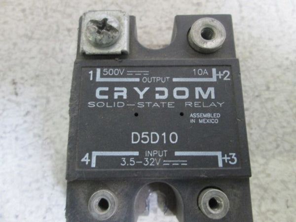 CRYDOM SOLID-STATE RELAY D5D10 UNMP