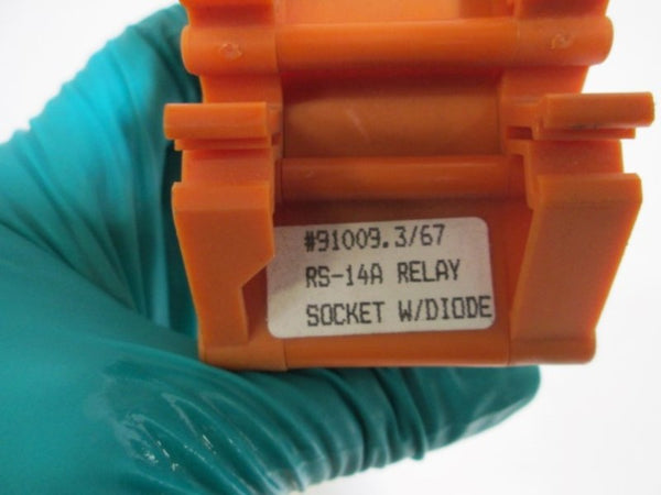 WEIDMULLER RELAY SOCKET ONLY RS-14A (AS PICTURED) AS IS