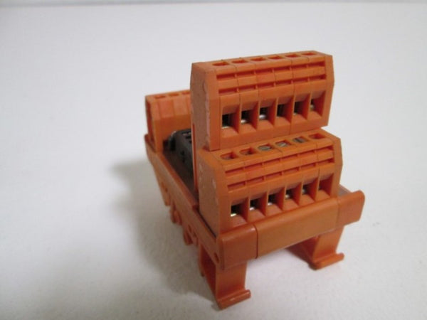 WEIDMULLER RELAY SOCKET ONLY RS18A (AS PICTURED) AS IS