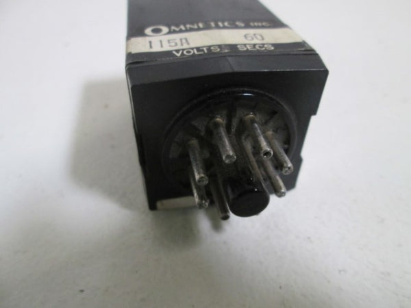 OMNETICS RELAY 115V 60SEC A1116 UNMP