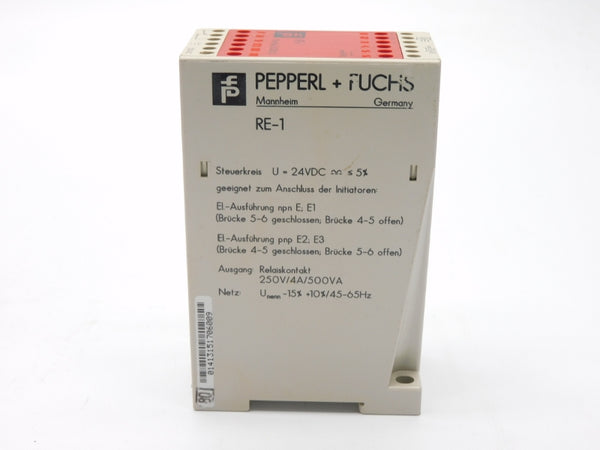 PEPPERL+FUCHS RE-1 00356 110V NSMP
