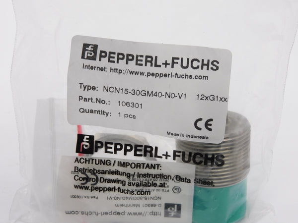 PEPPERL+FUCHS NCN15-30GM40-N0-V1 106301 8VDC NSMP