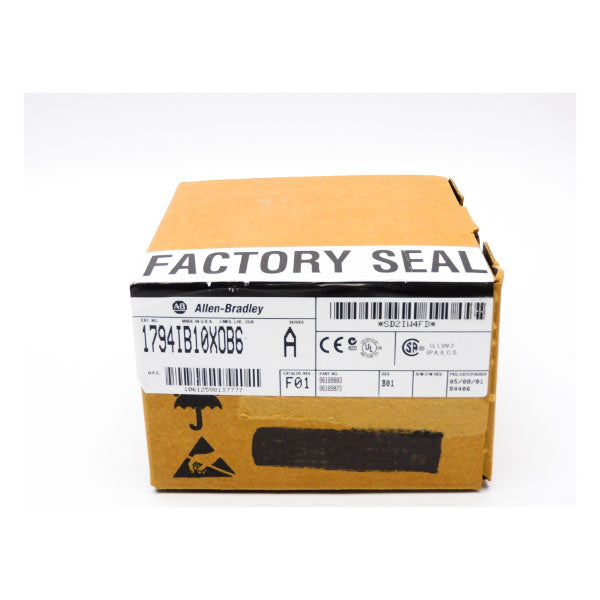 ALLEN BRADLEY 1794-IB10XOB6 SER. A DATE: 2001 NSFS