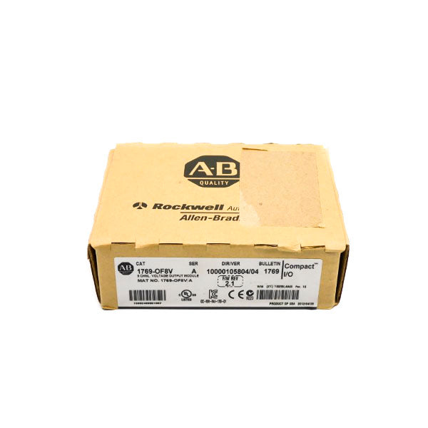 ALLEN BRADLEY 1769-OF8V SER. A F/W 2.1 DATE: 2012 NSFS