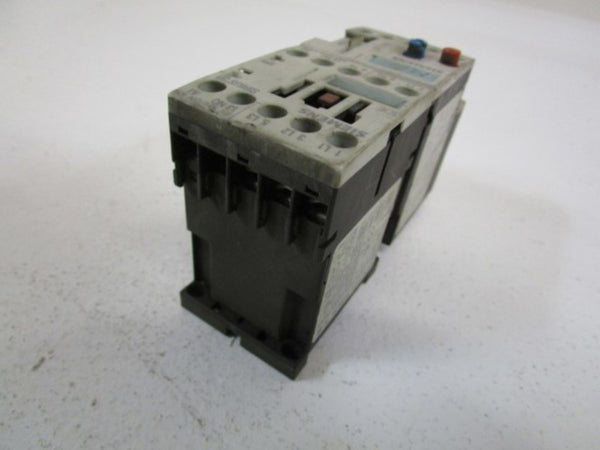 SIEMENS RELAY/CONTACTOR 3RU1116-1CB0 W/ 3RT1015-1AK61 UNMP