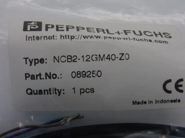 PEPPERL+FUCHS NCB2-12GM40-Z0 089250 5-60VDC NSMP