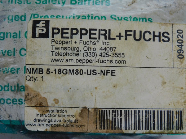 PEPPERL+FUCHS NMB5-18GM80-US-NFE 94020 300VDC NSMP