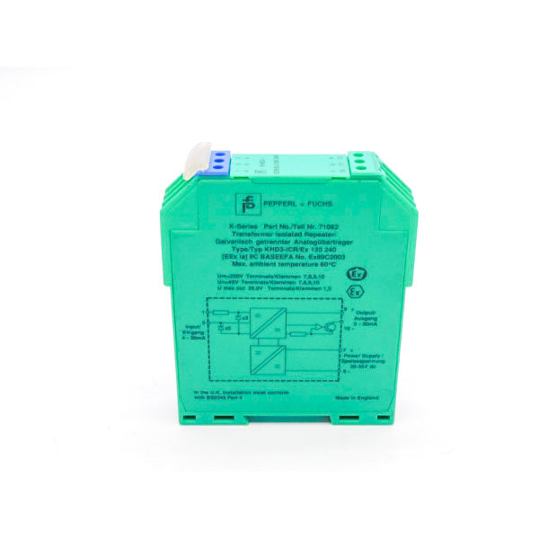 PEPPERL+FUCHS KHD3-ICR/EX130240 71082 250V NSNP