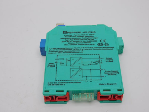 PEPPERL+FUCHS KFD2-CR-EX1.30-200 71840 250V NSNP