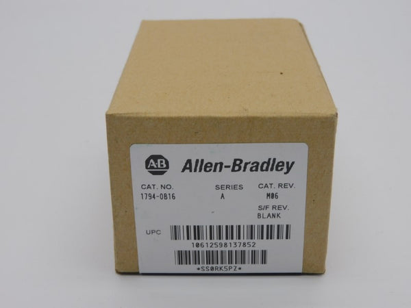 ALLEN BRADLEY 1794-OB16 SER. A DATE: 2010 NSFS