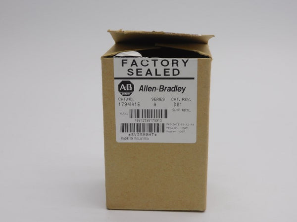 ALLEN BRADLEY 1794-IA16 SER. A REV. B01 120VAC NSMP