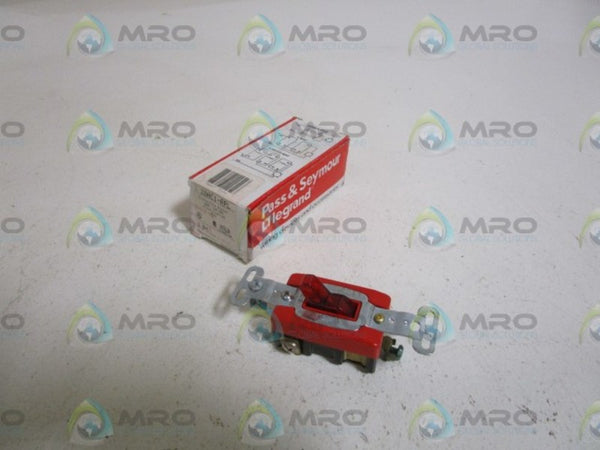 PASS & SEYMOUR SINGLE POLE SWITCH 20AC1-RPL NSMP