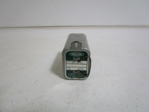 PANALARM RELAY 120V 50-60 CYCLES 50-VSNC UNMP