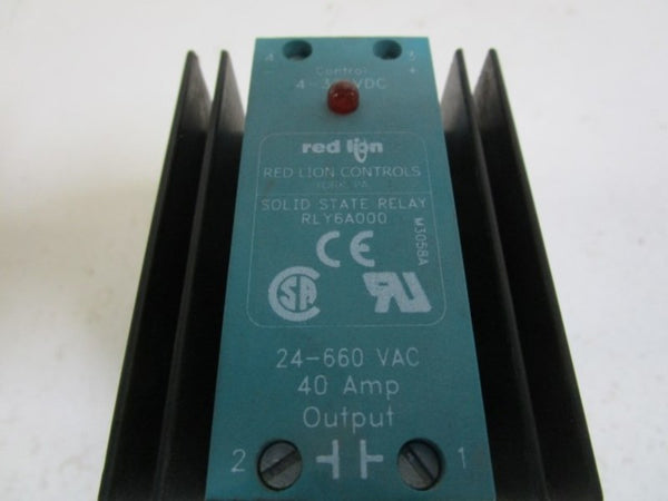 RED LION SOLID STATE RELAY RLY6A000 UNMP