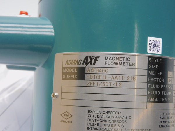 YOKOGAWA AXF040C-D1CE1L-AA11-21B/FF1/SCT/L2 100-240VAC 0.2A NSMP