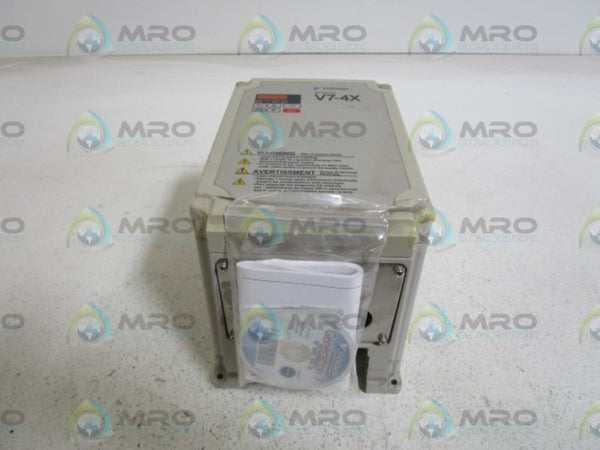 YASKAWA DRIVE CIMR-V7CU41P5 W/ SOFTWARE UNMP