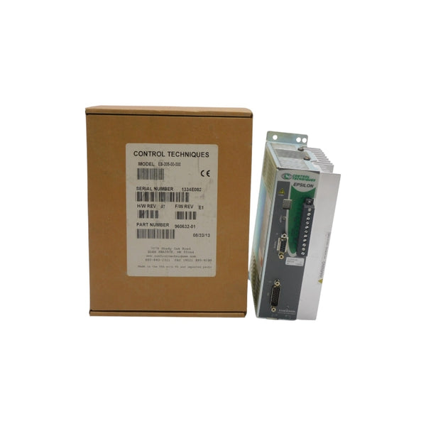CONTROL TECHNIQUES EB-205-00-000 960632-01 F/W E1 REV. A7 240VAC 10.8A NSMP