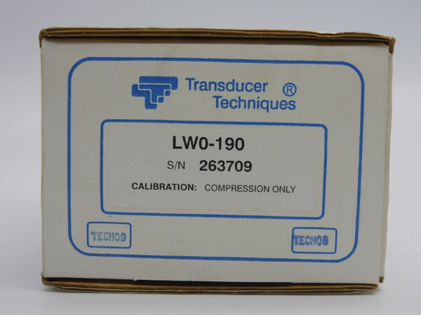 TRANSDUCER TECHNIQUES LW0-190 NSMP