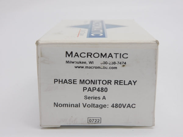 MACROMATIC PAP480 SER. A 480VAC 10A NSMP