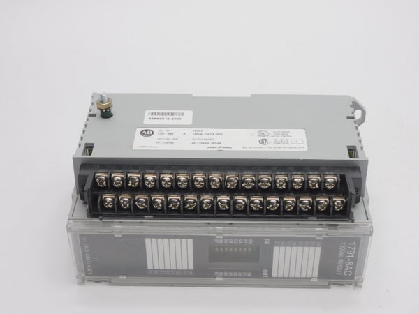 ALLEN BRADLEY 1791-8AC SER. B 79-132VAC (NO DOOR) UNMP