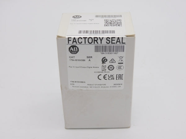 ALLEN BRADLEY 1794-IB10XOB6 SER. A DATE: 2023 NSFS