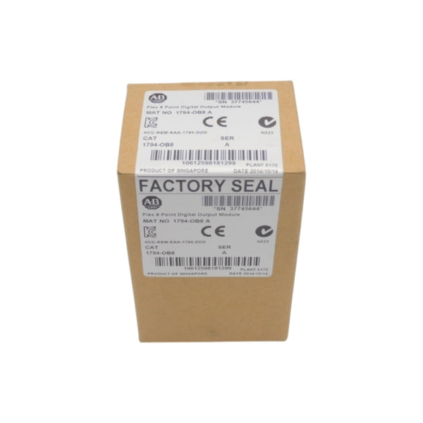 ALLEN BRADLEY 1794-OB8 SER. A DATE: 2014 NSFS