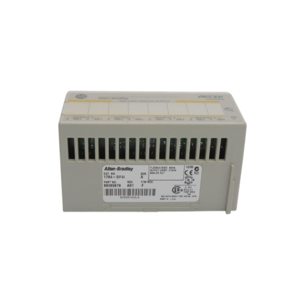 ALLEN BRADLEY 1794-OF4I SER. A F/W F REV. A01 24VDC NSNP