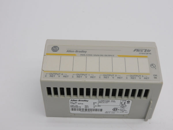 ALLEN BRADLEY 1794-OF4I SER. A F/W F REV. A01 24VDC NSNP