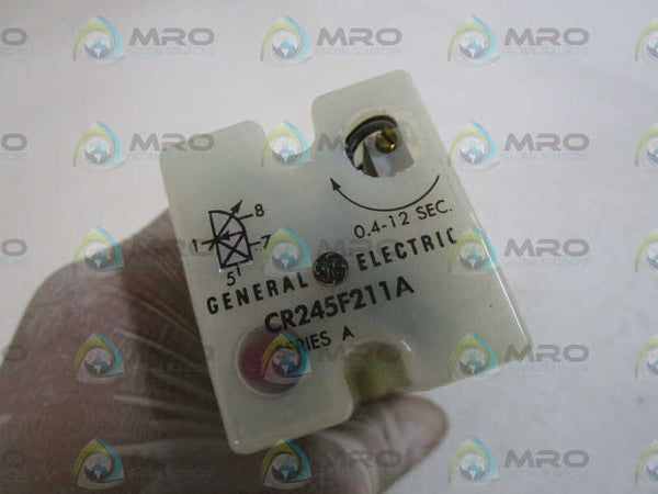 GENERAL ELECTRIC RELAY MODULE CR245F211A SER. A UNMP