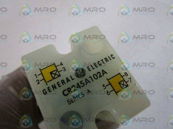 GENERAL ELECTRIC RELAY MODULE CR245A102A SER. A UNMP